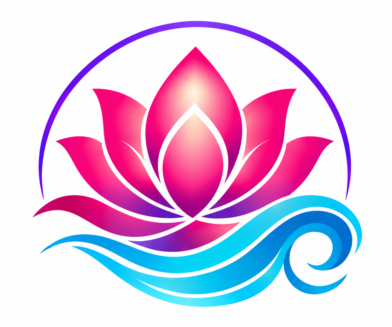 Lotus Wave lotus and wave mark